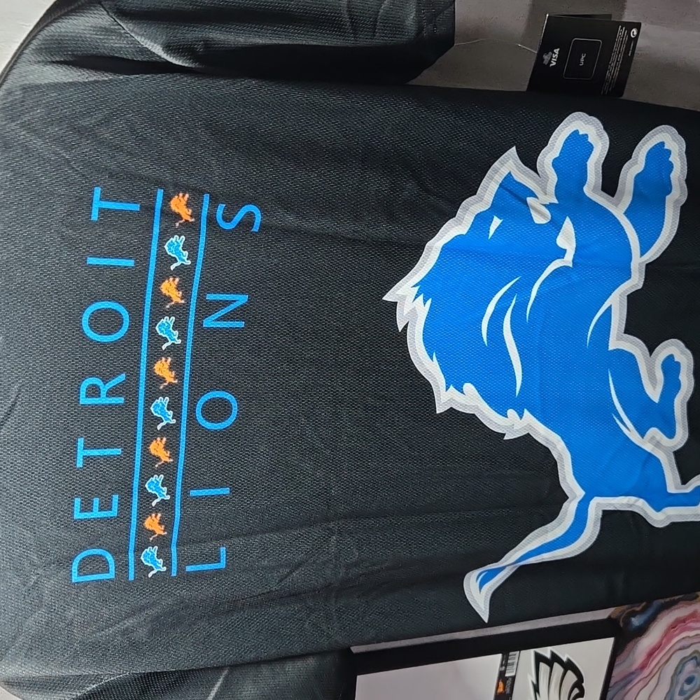 M Detroit Lions Custom Sublimated NFL Football Game Day Fan Jersey - Picture 8 of 8